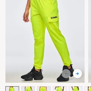 NET NEON CARGO PANTS